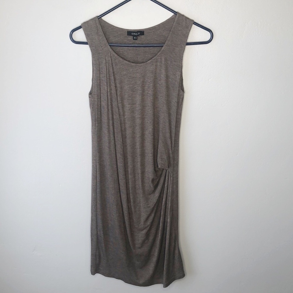 Drew Drape Sleeveless dress